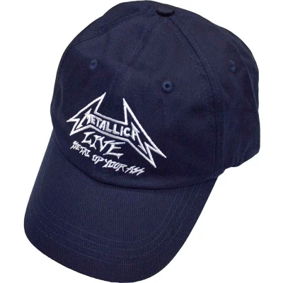 Afbeelding van Metallica Live Baseball pet Donkerblauw