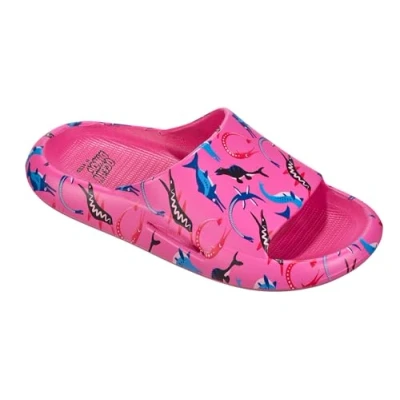 Afbeelding van BECO OCEAN DINOS badslippers voor kinderen roze maat 26 27