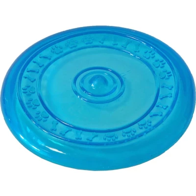 Afbeelding van Hondenspeelgoed frisbee 23 cm drijvend blauw Gebr. de Boon