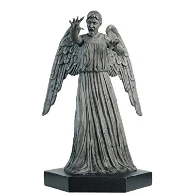 Afbeelding van Doctor Who Beeldjescollectie Figuur #4 Treurengel Handgeschilderd 1:21 Schaalmodel Collector Boxed by Eaglemoss /