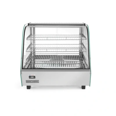 Afbeelding van Hendi Opzet warmhoudvitrine drielaags, Verchroomd;RVS, Zilver, 56,8(b)x67,8(d)x68,6(h)cm, 233726