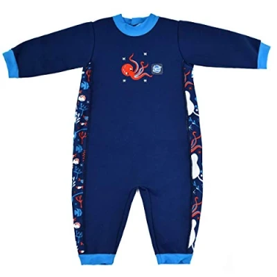 Afbeelding van Splash About Warm in One Baby Wetsuit, Under The Sea, 0 3 Maanden