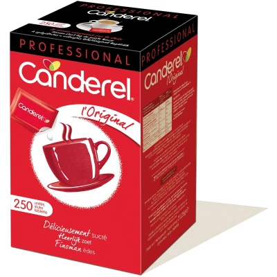 Afbeelding van Canderel Suikertablets 85 G, Doos Van 250 Stuks Suiker