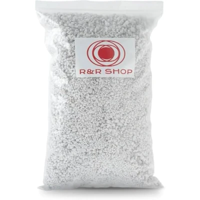 Afbeelding van R&amp;R SHOP Medium geëxpandeerd perliet, neutrale PH Ideaal voor tuinieren, ontkieming, beluchting en verbetering van de plantengroei (10L)