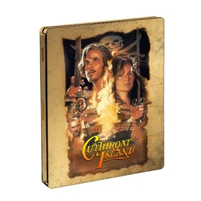 Afbeelding van Cutthroat Island Steelbook 4K Ultra HD + Blu ray Import zonder NL OT
