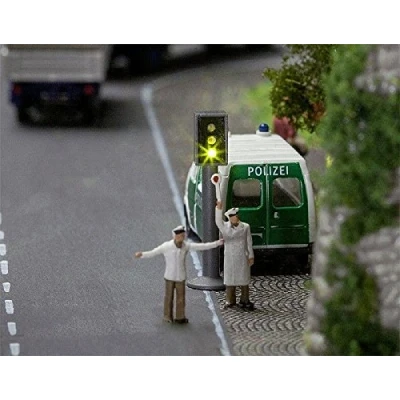 Afbeelding van Faller 2 LED stoplichten met elektronica modelbouwsets, hobbybouwspeelgoed voor kinderen, modelverf en accessoires