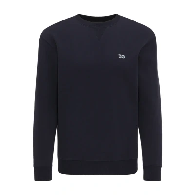 Afbeelding van Lee Plain CREW Sweater, Heren, Maat: XL, Dark blue