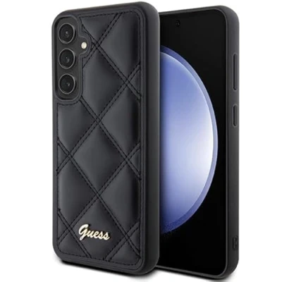 Afbeelding van Guess Quilted Back Case Geschikt voor Samsung Galaxy S23 FE (S711) Zwart