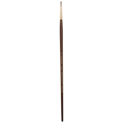 Afbeelding van Winsor &amp; Newton 5503002 Monarch professioneel synthetisch haar penseel voor olieverf of acrylverf Rond Nr. 2,