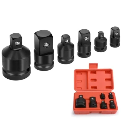 Afbeelding van Oumuik Adapterset 6 delig 1/4&quot; naar 3/8&quot;, 3/8&quot; 1/4&quot;, 1/2&quot;, 1/2&quot; 3/4&quot;, 3/4&quot;
