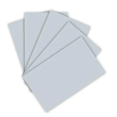 Afbeelding van folia gekleurd papier 130 g/m², tekenpapier in lichtgrijs, DIN A3, 50 vellen, als basis voor talrijke knutselwerkzaamheden.