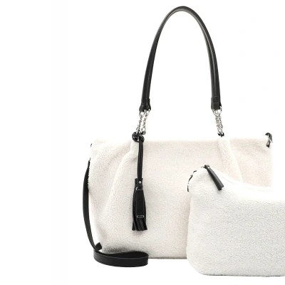 Afbeelding van Emily &amp; Noah Handtas white, Dames, Maat: One Size, White
