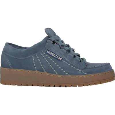 Afbeelding van Mephisto Rainbow heren veterschoen blauw maat 44 (EU) 9.5 (UK)