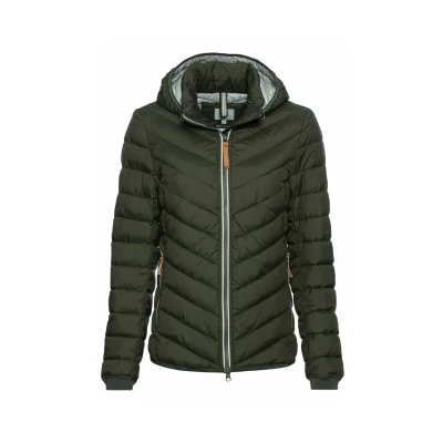 Afbeelding van camel active Stepp Wattierte Jas, Dames, Maat: 44, Forest
