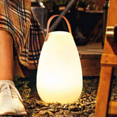 Afbeelding van FH Lighting Ruby LED tafellamp met RGB kleurverandering, Ø 18 cm