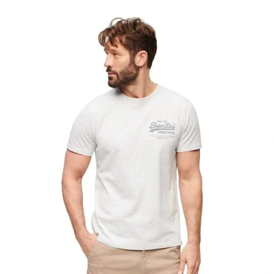 Afbeelding van Superdry Tshirt print, Heren, Maat: XXL, Flake grey marl