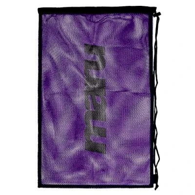 Afbeelding van Maru Mesh zwemtas, voor mannen, vrouwen en kinderen, essentiële accessoires sport of PE trainingsapparatuur natte kitrugzak (paars, één maat) A3344
