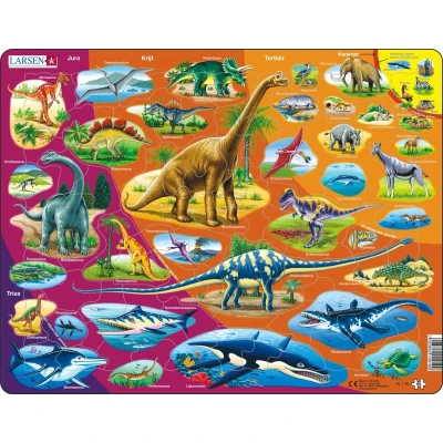 Afbeelding van Larsen Legpuzzel Maxi Historie Natuur 85 Stukjes