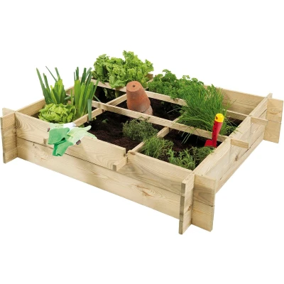 Afbeelding van Minigarden grenen 20x90x90cm, geïmpregneerd.