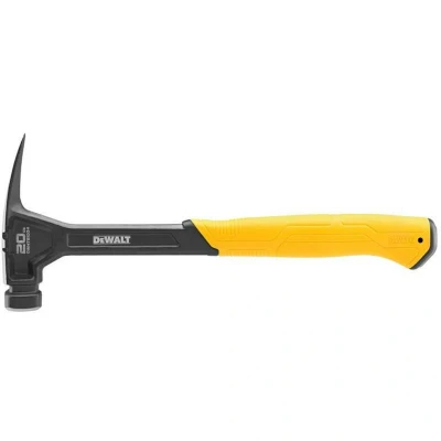 Afbeelding van DeWalt DWHT51004 0 Klauwhamer 570 gram Rechte uitvoering