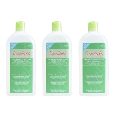 Afbeelding van Eccellente ontkalken &gt; delonghi ontkalkers alternatief Koffiemachine 500ml E0696