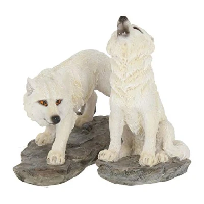 Afbeelding van Nemesis Now H2518G6 Before the Chase (Set van twee) beeldje 17cm wit