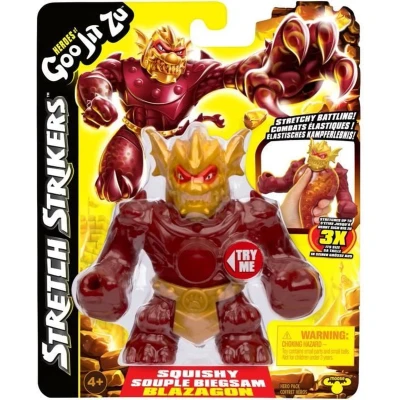 Afbeelding van Stretch Strikers Figuur 11cm (Random Asst) HERoeS OF GOO JIT ZU Slijmerige helden met krijgerspantser