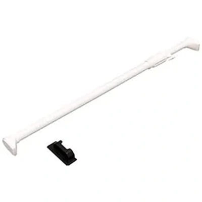 Afbeelding van Iris Ohyama, Bastone telescopico, per tende, 75 / 120 cm, Solido, Montaggio facile, Bagno, Spogliatoio telescopico H NPJ Bianco