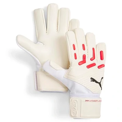 Afbeelding van Puma Future Match Unisex Keepershandschoenen, Maat: 4, White/fire orchid