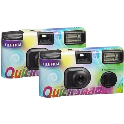 Afbeelding van Fujifilm Quicksnap Flash Wegwerpcamera 2 pack