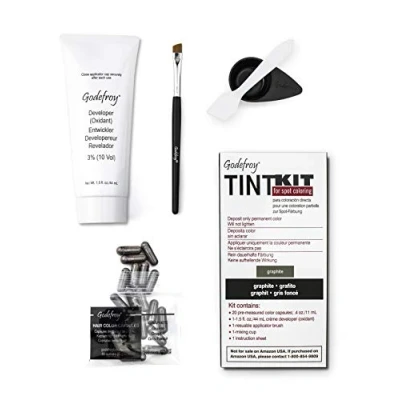 Afbeelding van Godefroy Professional Eyebrow Tint Kit Graphite (20 Toepassingen)