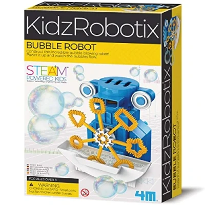 Afbeelding van 4M KIDZROBOTIX: robot bellenblazer 10cm