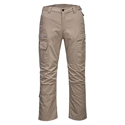Afbeelding van Portwest T802 KX3 Ripstop Broek, Khaki, Normaal, Grootte 28