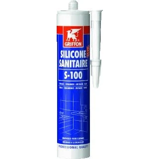Afbeelding van Griffon S 100 siliconen kit sanitair wit inhoud 300