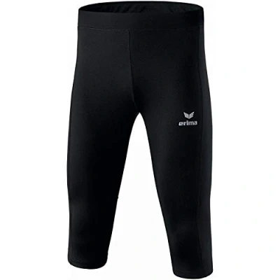 Afbeelding van Erima Performance 3/4 running broek zwart 34 / S