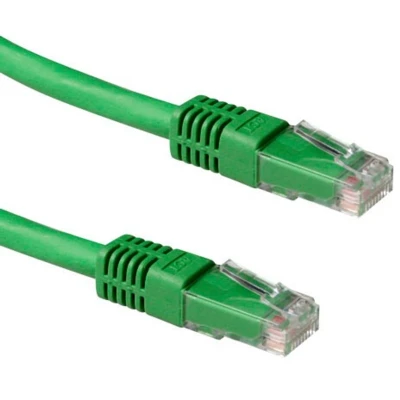 Afbeelding van ACT IB1407 LSZH U/UTP CAT6A patchkabel Groen 7 meter