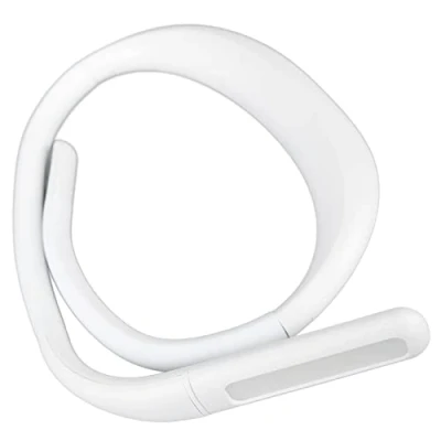 Afbeelding van Nekleeslamp, USB oplaadbare Neklamp Traploos Dimmen LED Flexibel (Wit)