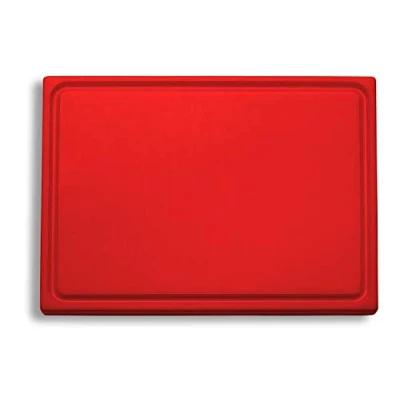 Afbeelding van F. DICK snijplank, sapgoot (kunststof rood, 265x325x18 mm, aan beide zijden bruikbaar, HACCP) 91265000 03