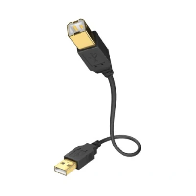 Afbeelding van inakustik Premium High Speed USB 2.0 kabel (USB 2.0A B, 1 m)