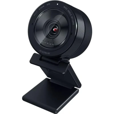Afbeelding van Razer Kiyo Pro Ultra 4K webcam voor het maken van content en streaming (Ultra High Dynamic Range UHDR, UltraHD 30 FPS/1080P 60 FPS, autofocus met AI, lichtsensor 2,9 μm) Zwart