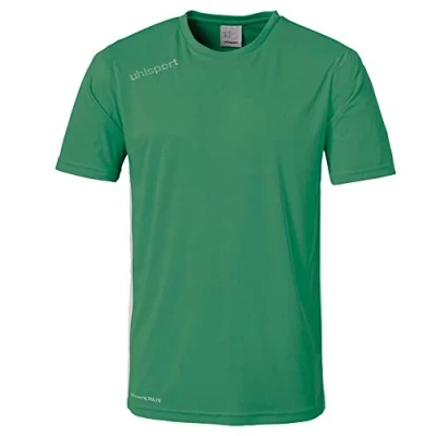 Afbeelding van Uhlsport Essential Shirt Korte Mouw Heren Groen / Wit Maat: S
