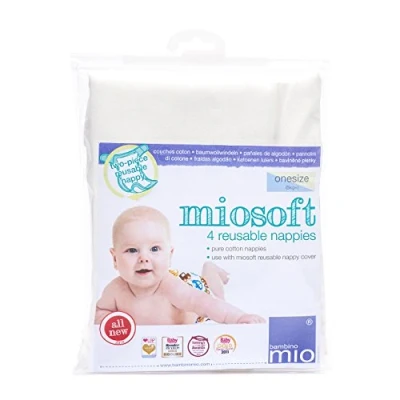 Afbeelding van Bambino Mio Miosoft Herbruikbare luier, OneSize, 4 pack