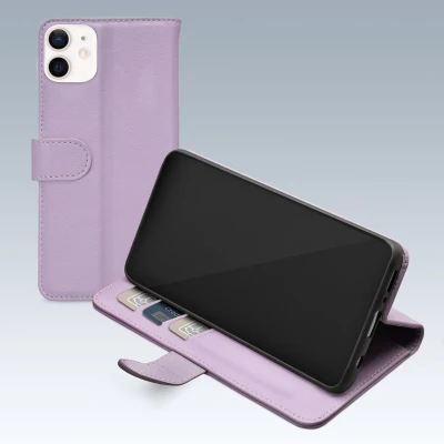 Afbeelding van Mobilize Premium Gelly Wallet Book Case Apple iPhone 11 Purple