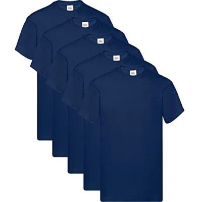 Afbeelding van Fruit of the Loom T shirt voor heren (set van 5 stuks), L