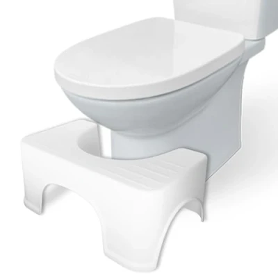 Afbeelding van BUDDLEY Toiletkrukje WC Krukje Toilet Squatty Volwassenen Opstapje Kinderen Potty Training voor de juiste houding Universeel model