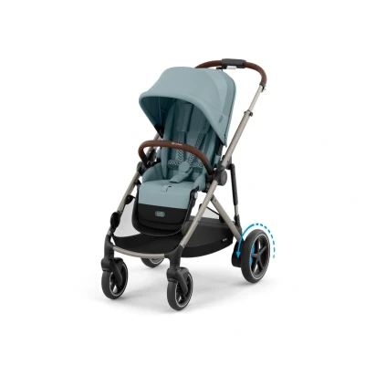Afbeelding van Cybex Wandelwagen E Gazelle Stormy Blue/Light Blue