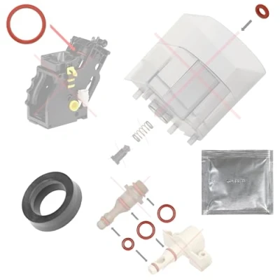 Afbeelding van Snapworld Kaffee Onderhoudsset, afdichting, pakking, voor zetgroep, steunventiel, waterreservoir, compatibel met Philips Saeco Spidem Krups Gaggia Bosch Miele Solis König Rotel Satrap Set 28