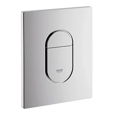 Afbeelding van Grohe Arena Cosmopolitan bedieningsplaat Dual Flush vert. chroom