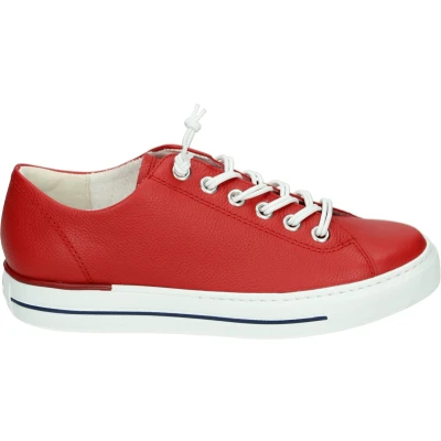 Afbeelding van Paul Green Lage sneakers voor dames, Rood 51x, 39 EU