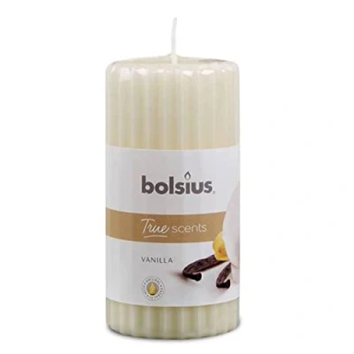 Afbeelding van Bolsius True Scents Stompkaars Geur 120/58 Vanilla, 1 stuks